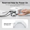 Hagibis USB C Hub with M.2 SSD Enclosure for Mac Mini M4/M4 Pro Stand Type-C Docking Station SSD Case USB3.2 Gen2 SD4.0 TF4.0 3