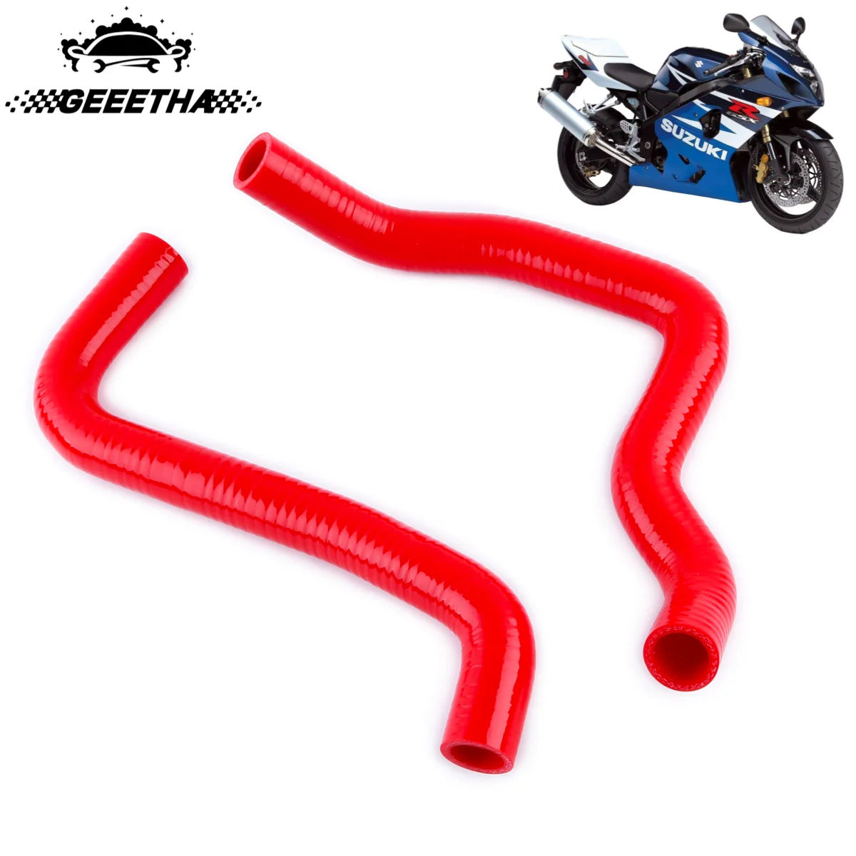 

Силиконовый радиатор для Suzuki GSX R600 GSXR600 GSXR 600 GSXR 750 2004 2005