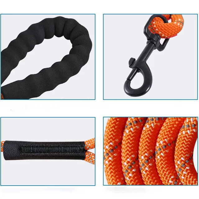 2/3/5/10/15/20m Dog Leash Long Pet Reflective Leash for Small Medium Large Dog Outdoor Puppy Cat Dog Training Walking Rope 4