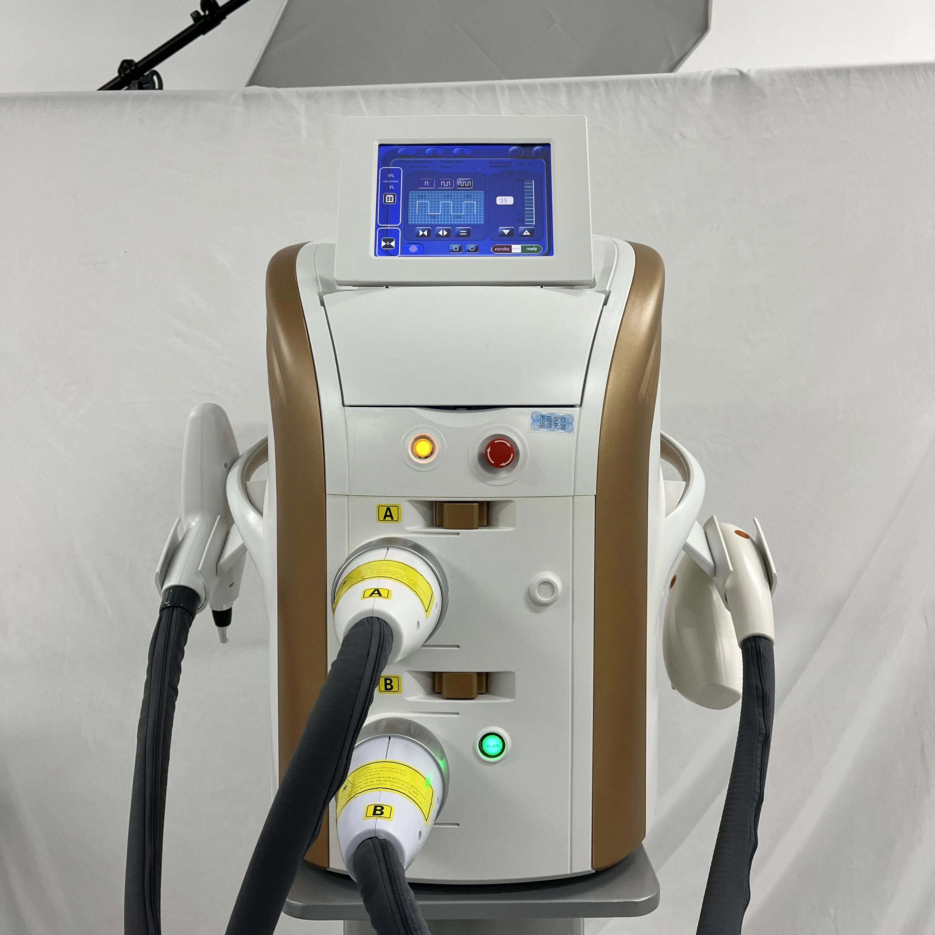 

M22 IPL OPT Machine Aesthetic Laser Hair Remove E-Light Skin Rejuvenation Machine Vascular MultiApplication Hair Removal