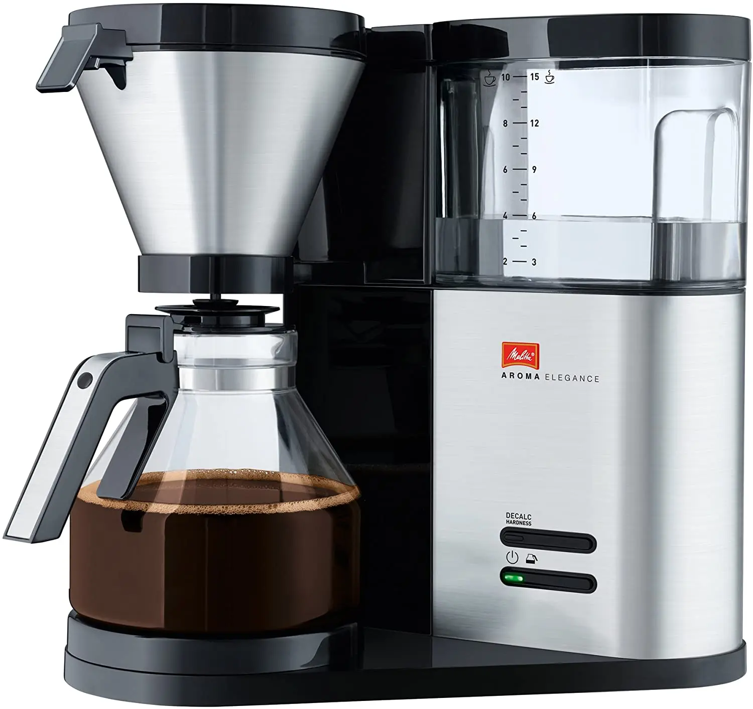 Melitta Aroma Elegance, Glass Sürahili Filter Coffee Machine, Aroma  Selector, Black Stainless Steel, 1.2 liter, 1000 W, ceramic - AliExpress