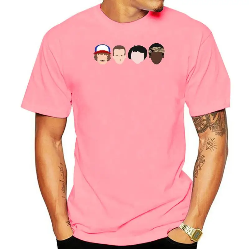 thumbnail image 1 of Stranger Faces Men T-Shirt - GIFT BOX SET STRANGER ELEVEN THINGS HORROR DVD, 1 of 5