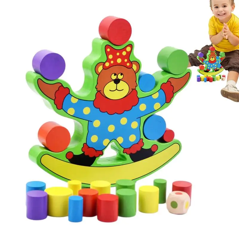 

Wooden Balancing Toy Sensory Building Toys For Toddler Creative Kid Funny Toys For Toddler Boys Girls Kids Adults