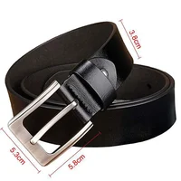 CEXIKA 2024 ceinture en cuir véritable hommes 140 150 160 170 cm grande taille ceintures de créateur de luxe en cuir fendu ceinture de taille de haute qualité 3