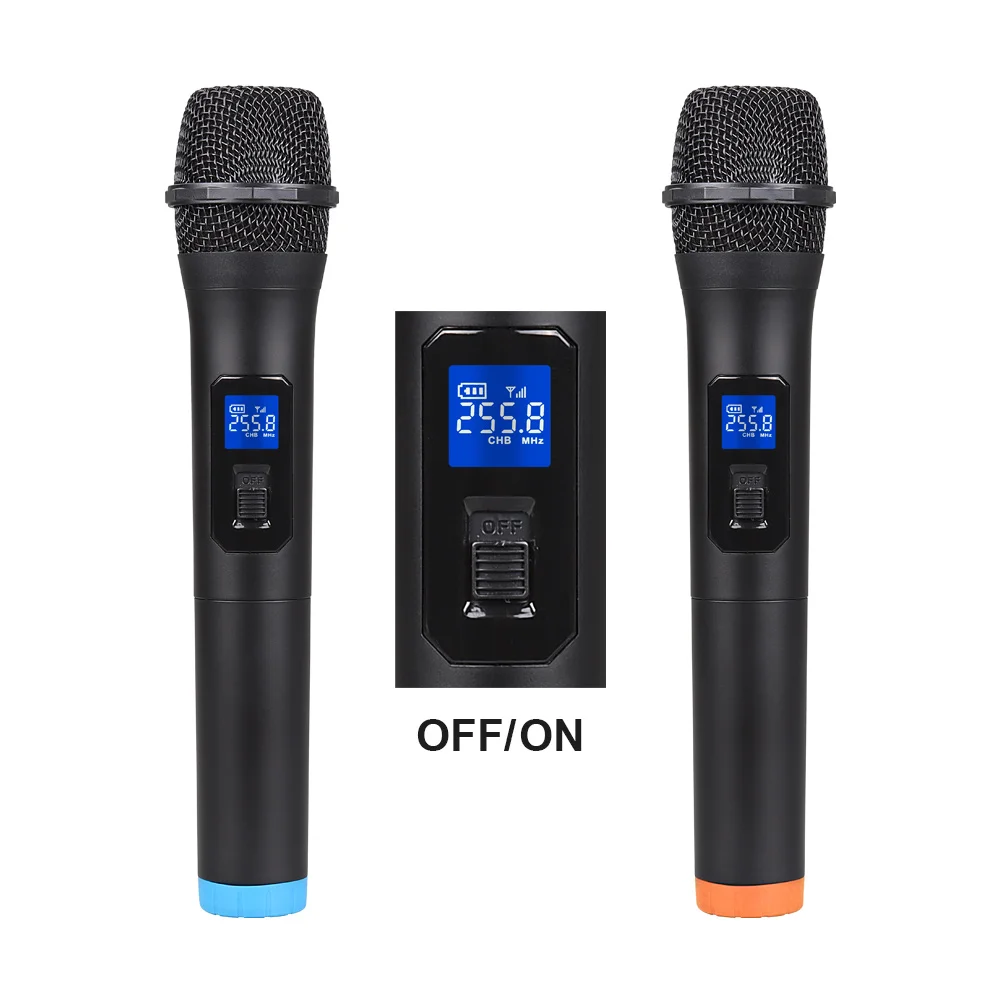 Tonor Microphone sans Fil Bluetooth 10 Canaux UHF avec Mini