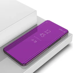 Premium Flip Mirror Phone Case - Full Protection & Stylish Design for Galaxy A26 5G (Purple)