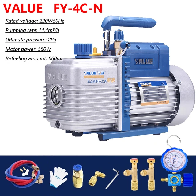 Air Conditioning Vacuum Pump Kit  Kit Pompe À Vide Climatisation - Pump  2pa - Aliexpress
