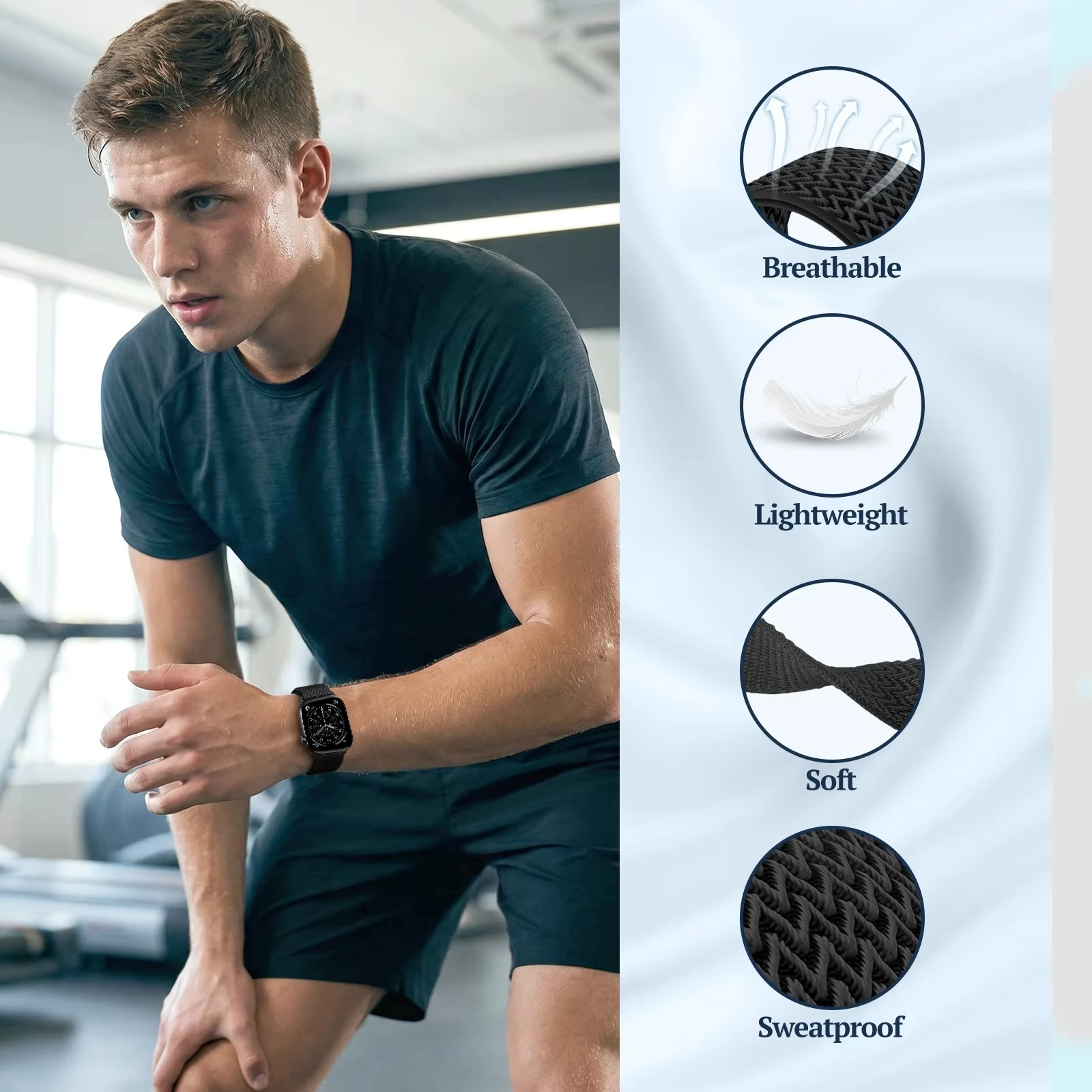 Nylon Loop Sport Strap
