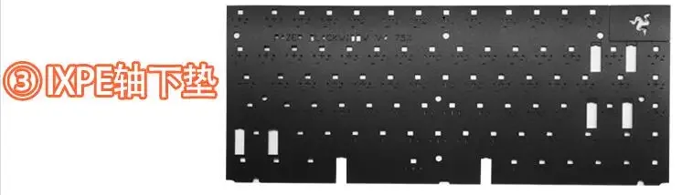 Razor Black Widow V4 75% Keyboard Sound Pack PORON plate foam IXPE