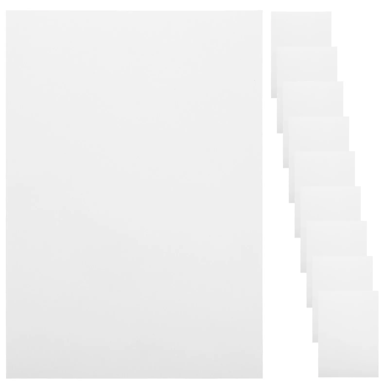 10장 수채화 용지 8K 600Gsm 강한 색소 접착력을 위한 거친 질감 표면 구아슈 아크릴 페인팅에 이상적