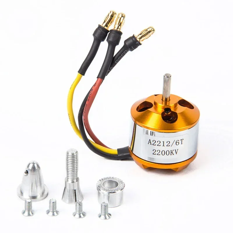 Безчетков двигател A2208 A2212 A2217 1400KV-2700KV за RC дрон квадрокоптер