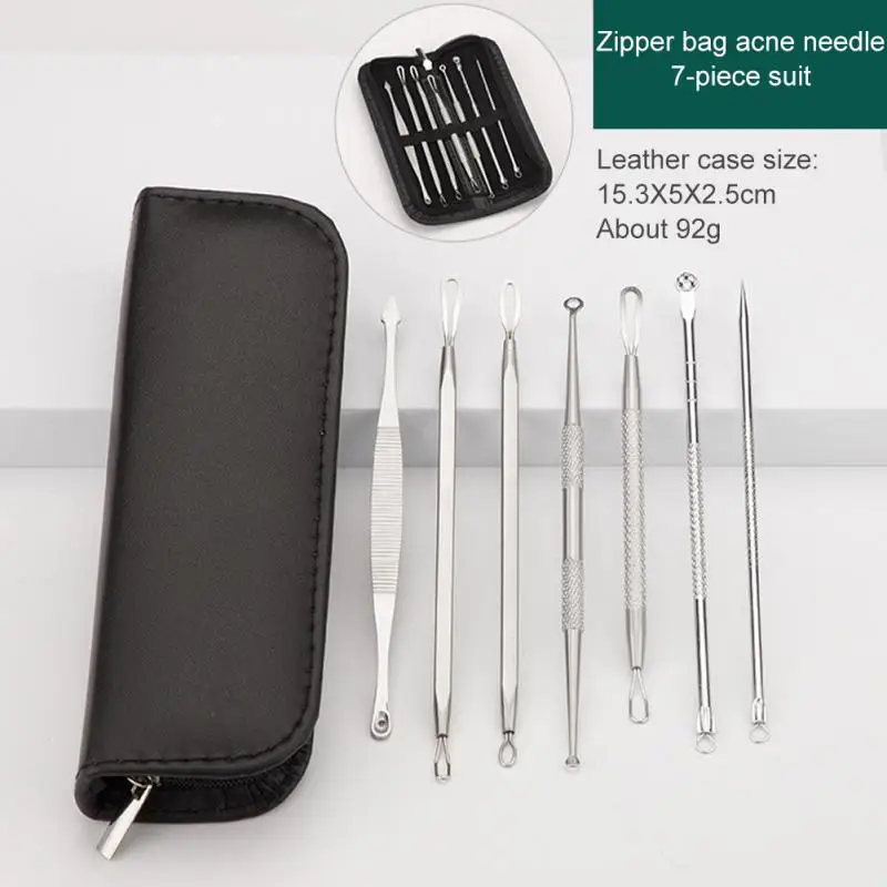 Blackhead Acne Needle Cell Pimples Blackhead Clip Tweezers Black Head Comedone Acne Blemish Extractor Beauty Face Skin Care Tool blackhead remover,acne remover,facial pore cleanser