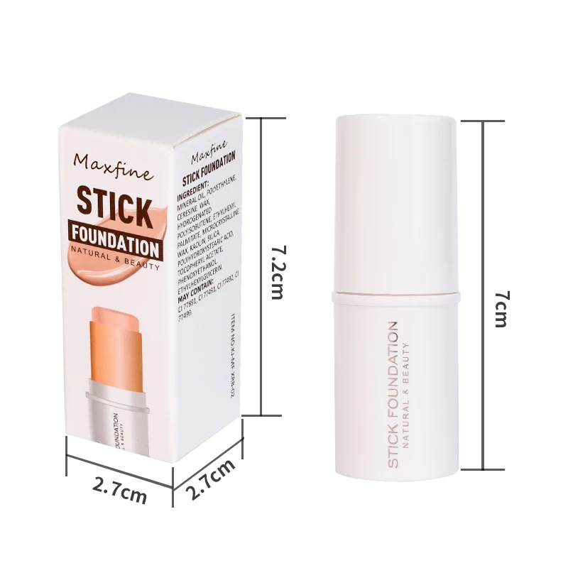 Foundation Stick durable mixable natural matte cream formula perfect Valentine's Day gift for women contour stick