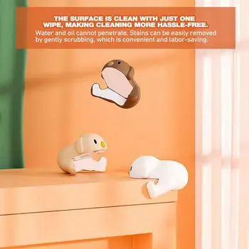 Corner Guards Baby Proof Cute Dog Silicone Protectors For Corners And Edges 4Pcs Furniture Corner Protector Guards With Strong 2