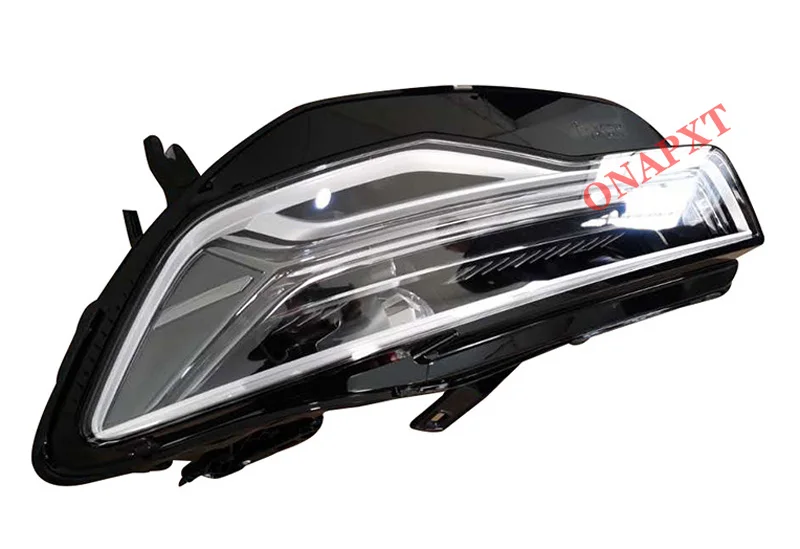 

Turn Signal Flashlight Car Front LED Headlight Assembly New Y-shaped Daytime Running Lamp Head Lamp For Audi A6L 2012-2018