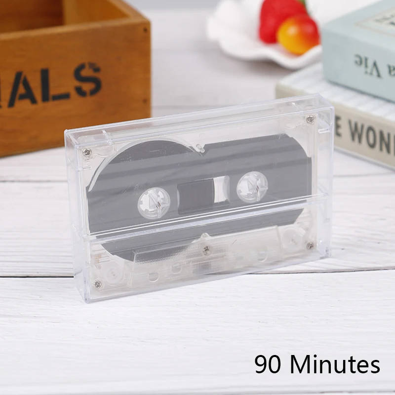 1PC 90 Minutes Blank Tape New High Clarity Magnetic Audio Tape Standard Cassette Blank Recorder Tapes