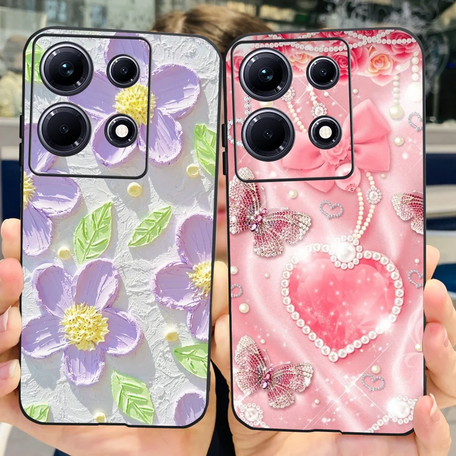 Stylish Painted Soft TPU Phone Case with Bumper Protection