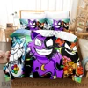 2024 Smiling Critters Bedding Set Single Twin Full Queen King Size Bed Set Adult Kid Bedroom Duvetcover Sets Anime Bed Sheet Set 1