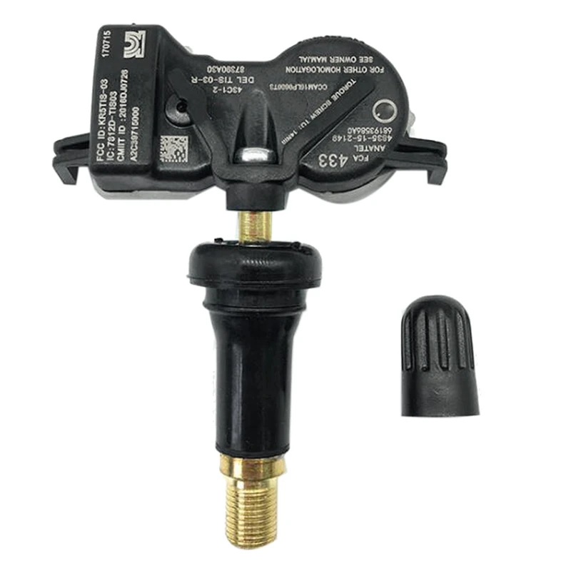 Novel-For 2018-2024 Jeep Compass TPMS 433Mhz Ÿ̾ з , TPMS  Ÿ̾   68313387AB 68313387AA