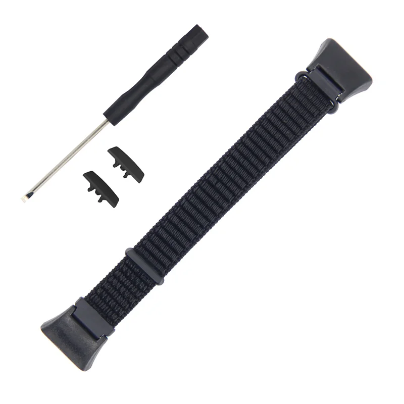 Nylon Braided Elastic Smartwatch Strap - Weave Bracelet Correa