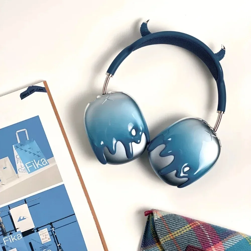 カバー Apple AirPods Max y2k ヘッドフォン ヘッドセット Apple AirPods Max カバー アクセサリー y2k ヘッドフォンの通販