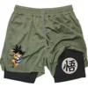 Summer Sporty Versatile Quick Dry Anime Print Men's Shorts Everyday Casual Personality Print Shorts 2024 6