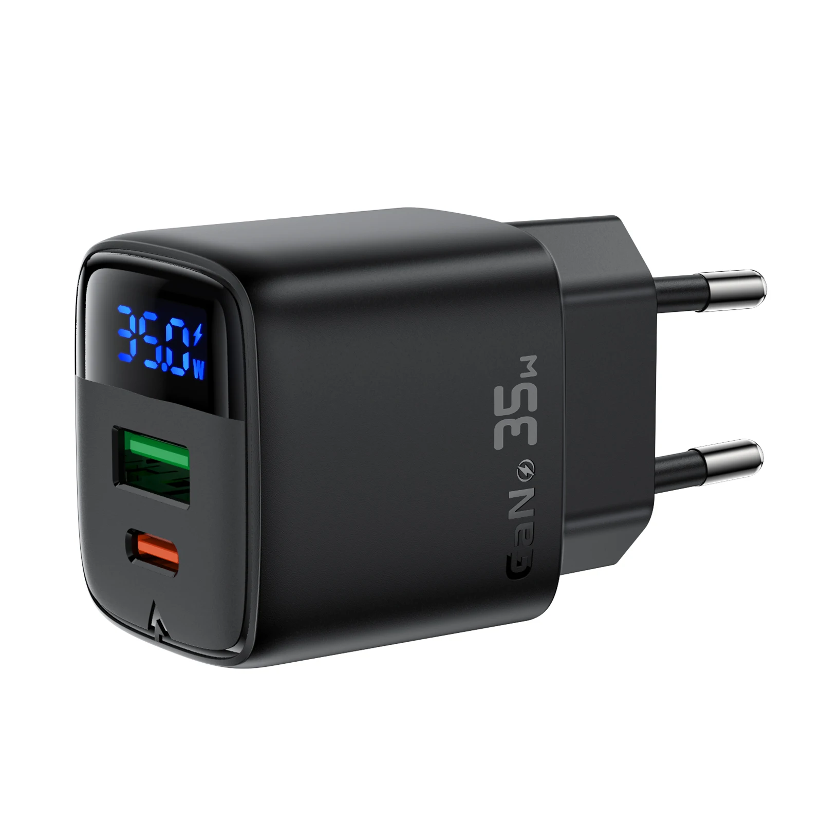 ACEFAST GaN 35W Fast Charging USB-C Wall Adapter with LED Display