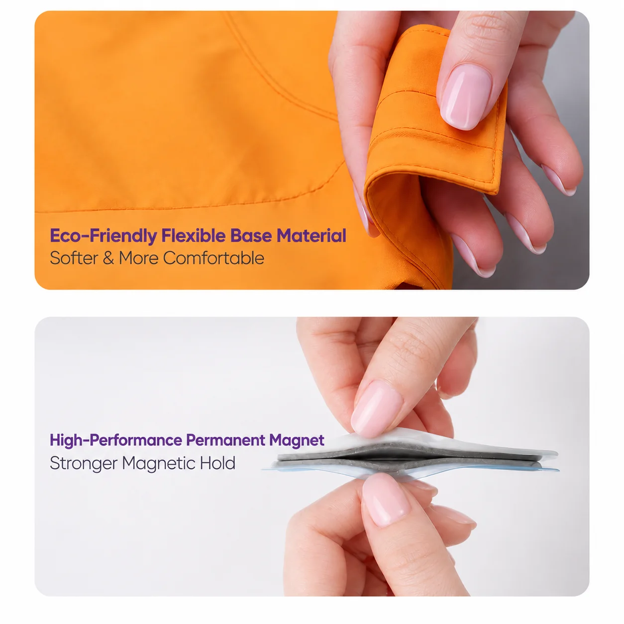 Soft Magnetic Snap Button for Handcrafted Fashion Accessories