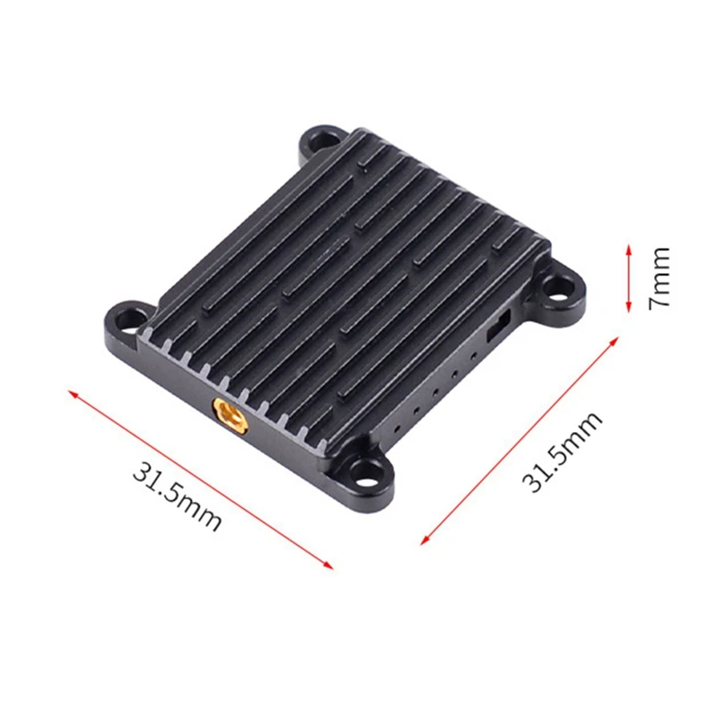장거리 FPV 레이싱 드론용 오디오 비디오 송신기, 5.8G 1.6W FPV VTX 25MW/400MW/800MW/1600MW