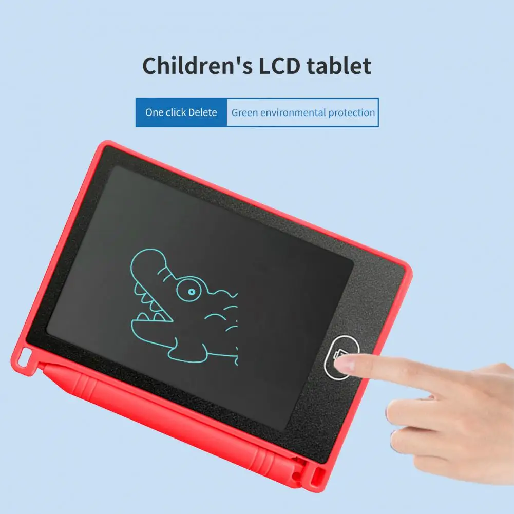 4.4 Inch LCD Drawing Board Drawing Writing Tablets Multifunctional Portable One Key Clear Handwriting Pad for Children toys