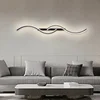 Modern LED Wall Lamp 100/120CM Long Strip Wall Sconce Living Room Bedroom Bedside Bar Home Decor Remote Control Led Lustre 2
