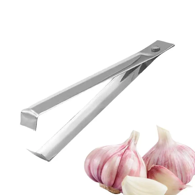 

Garlic Peeler Food Grade Stainless Steel Garlic Tweezer Peeler Garlic Tool Ergonomic Kitchen Gadgets For Enhanced Precision &