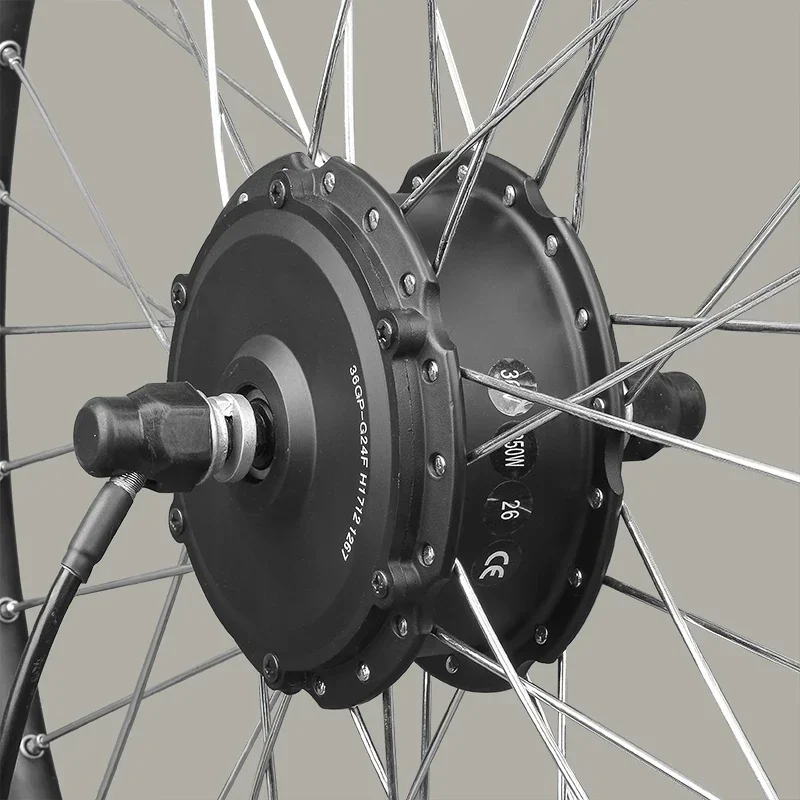 Moteur de moyeu arrière de vélo électrique, moteur de moyeu de roue de vélo électrique sans balais, pour une large gamme de modèles de vélos électriques (36 V 250 W
