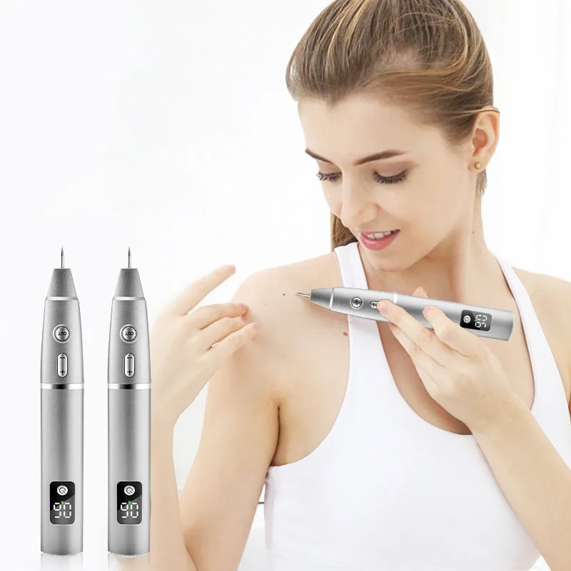 15 Level Plasma Pen Face Cleaner Freckle Black Dot Papilloma Warts Mole Pimples Blackhead Removal Beauty Skin Care Tool blackhead remover,skin tag removal tool,acne remover,skin tag removal pen