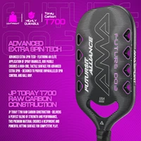 AMASPORT Pickleball Paddle FUTURE 003 Carbon Fiber 13mm Multi Layered core RCF Airbender Tech Themoformed Pickleball Racket 5