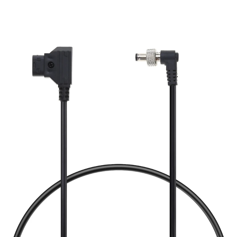 Charging Cable Ac Power Cable Fishing Reel Power Cable D-Tap to Locking DC2.1mm DC2.5mm Monitors Power Cable Right Angle Cable Suitable for Atomos Video Assists Monitors