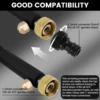 Car High Pressure Water Sprayer Washer Jet Nozzle for Garden Hose Power Washer Wand Hydro Jet High Pressure Washer Tools Car Was 3