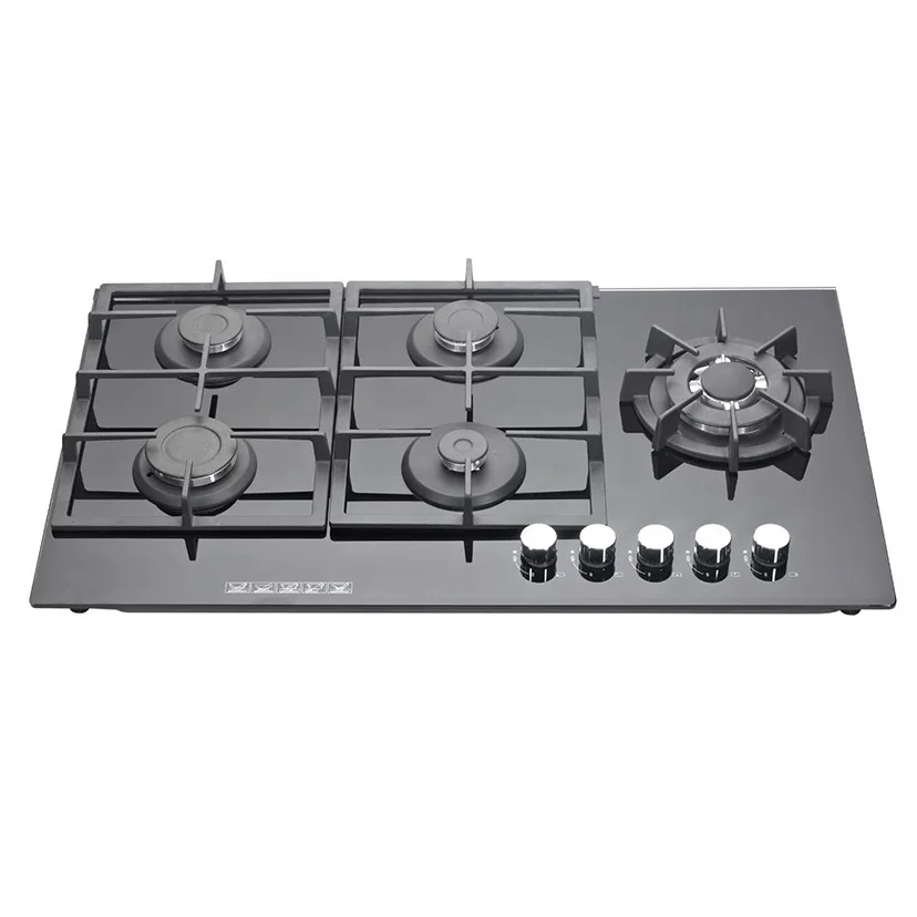 

Low Price Electronic Automatic Ignition Electric Cooking Smart Tempered Glass Gas Stove for Household