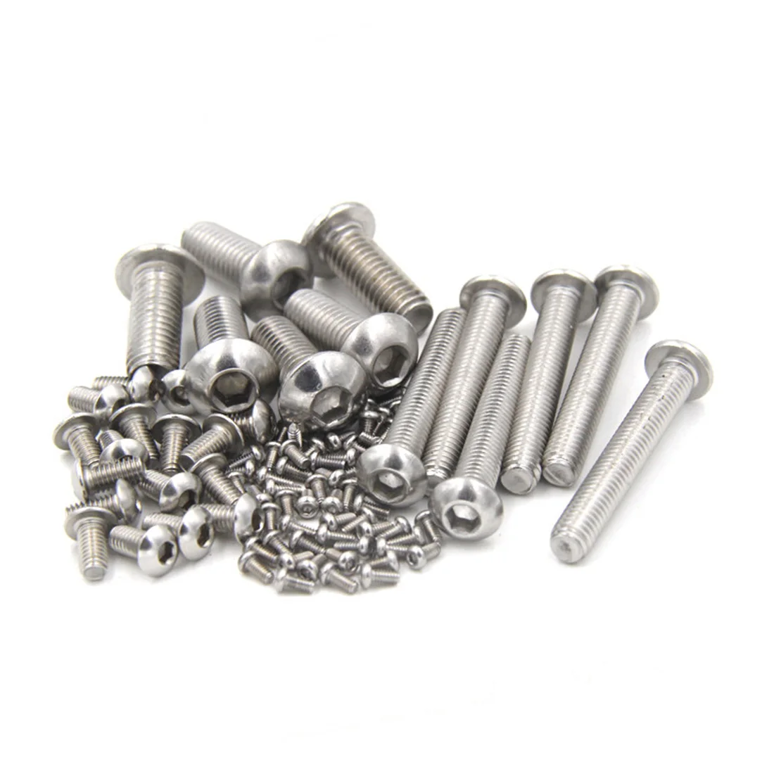 Stainless Steel Hex Socket Round Pan Head Screw M3 M4 M5 M6 M8 316 Metric System ISO7380