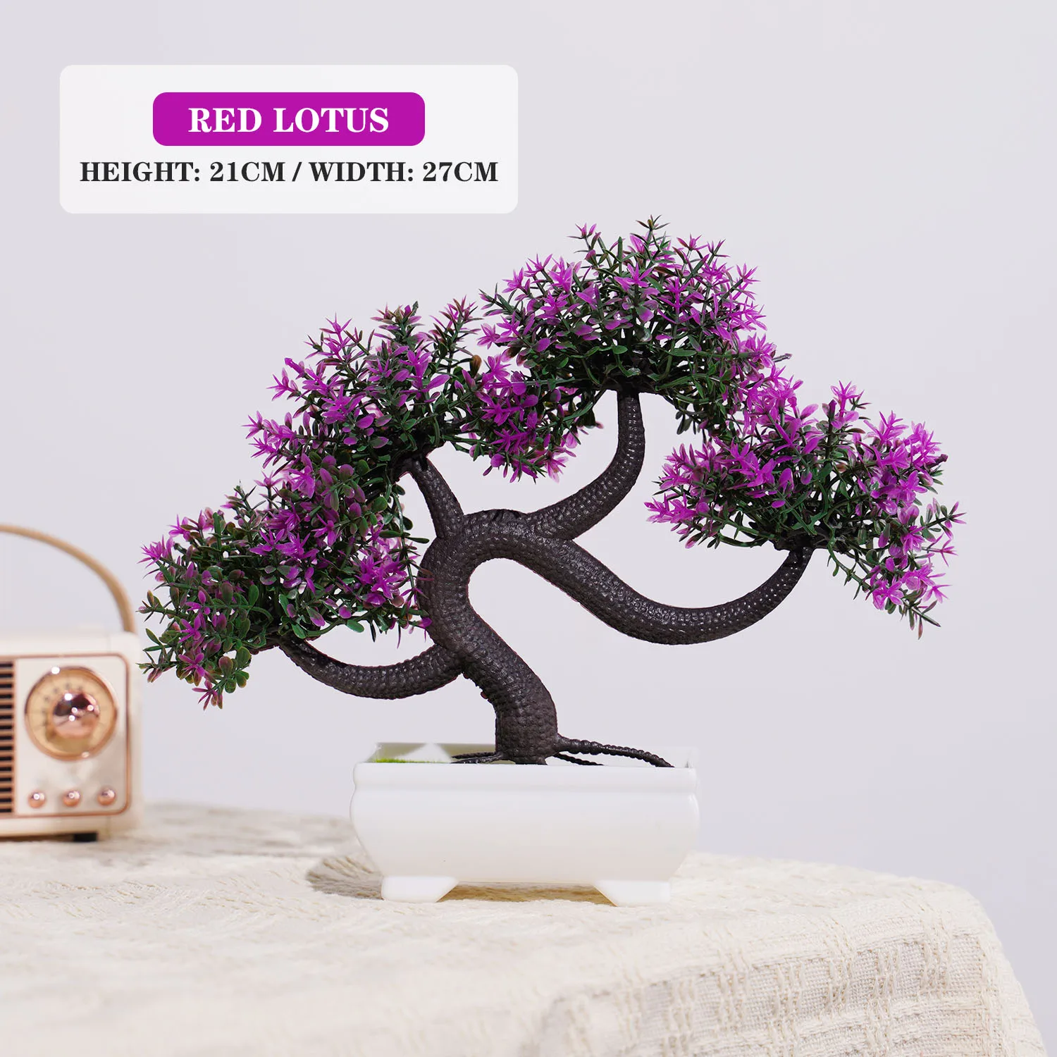 Künstliche Pflanzen Bonsai Kleiner Baum Simulation Topfpflanzen Gefälschte Blumen Tisch Topf Ornamente für Hotel Garten Home Decor planta – Detail 33