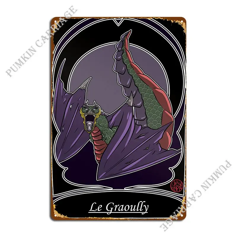 

Металлический плакат со стильным фольклором де Metz, Настенный декор ржавого клуба для гостиной, жестяной плакат