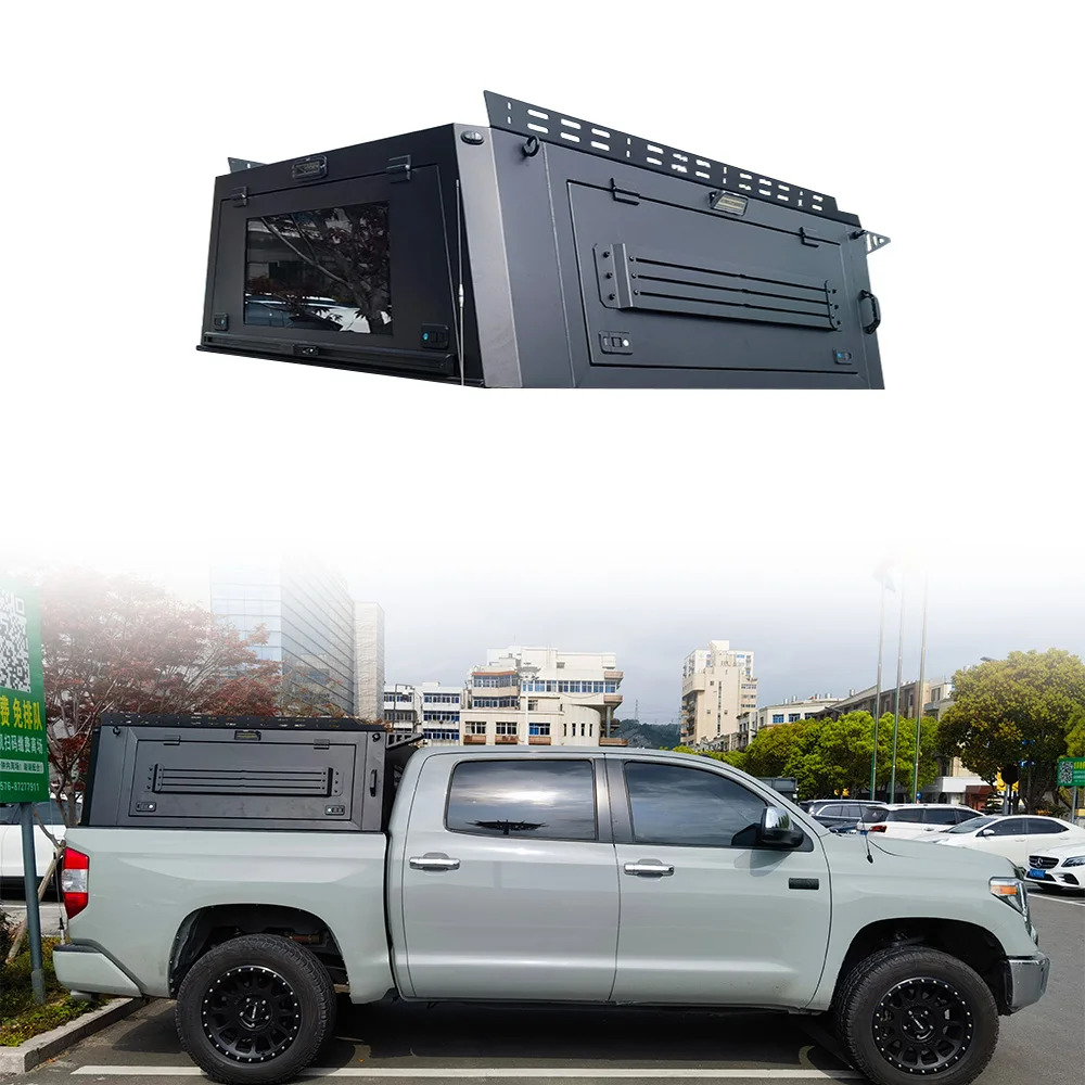 

Auto Pickup Accessories Steel Truck Bed Rack System Hardtop Top Tacoma Canopies Canopy for Toyota