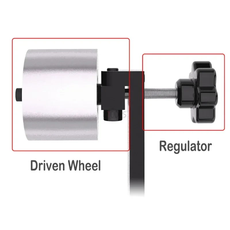

Φ68*50mm Belt Grinder Aluminium Wheel with Sand Belt Belt Sanding Machine Deviation Adjustment and Driven Wheels Hand Tools DIY