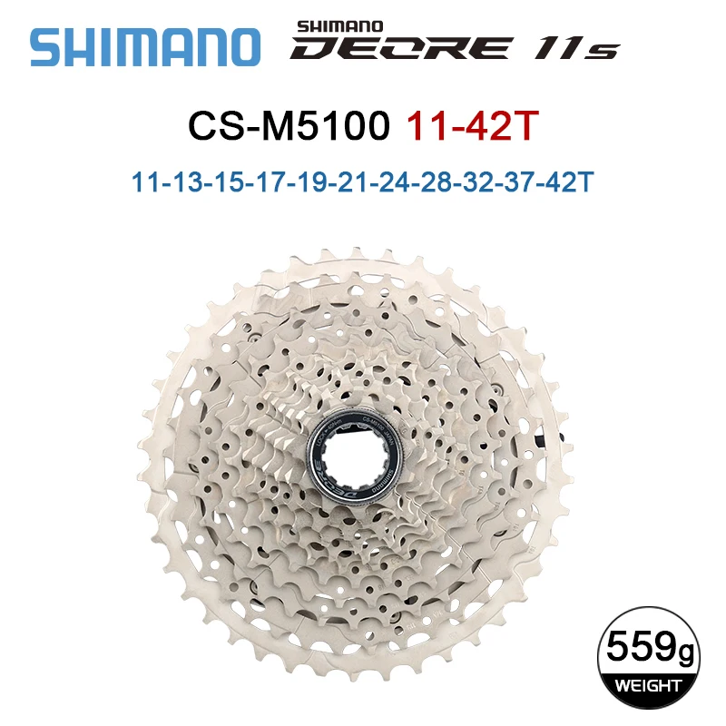 SHIMANO DEORE M4100/M5100/6100 10/11/12v Cassette Sprocket CS