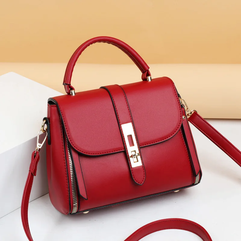 New fashion women's PU capacity portable messenger bag for mother gift ladies wallet mobile phone storage bag Chirstmas Gift