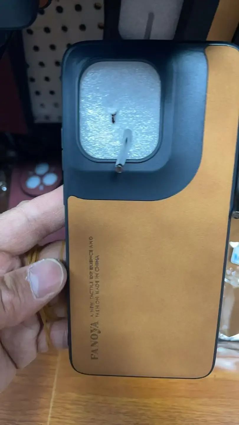 Luxury Plain Leather Shockproof Protective Case - Matte Silicone Cover and Bumper
