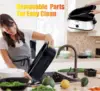 Oven 28 Quart Electric, Electric Roaster Pan with Visible & Self-Basting Lid, Large Stainless Steel Electric Turkey Roas 5