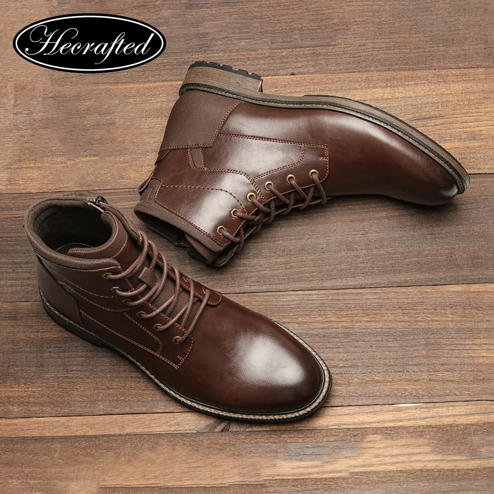 Botas marca para hombre, botines a la moda, ° Al652, 2023|Botas motocicleta| - AliExpress