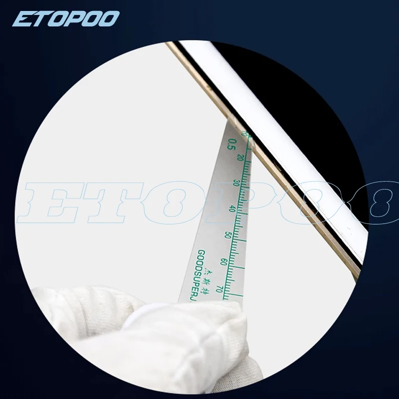 0.05-2-3 JST Automotive industry Thickness tester meter gauge Plastic Plug Feeler Gauge Gap Filler Measuring Tool with PVC Sheet