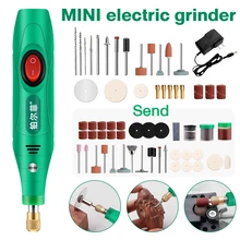 110-240V Mini Electric Drill Multi-function Electric Grinding Polishing Drill Grinder DIY Jade Wood Engraving Pen Power Tools